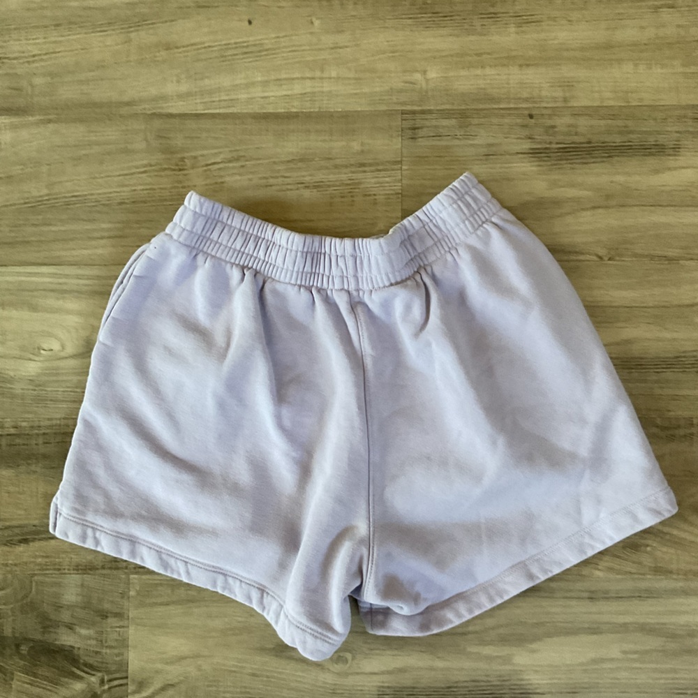 Reformation Brooks Classic Sweat Shorts Size Medium - Picture 3 of 5